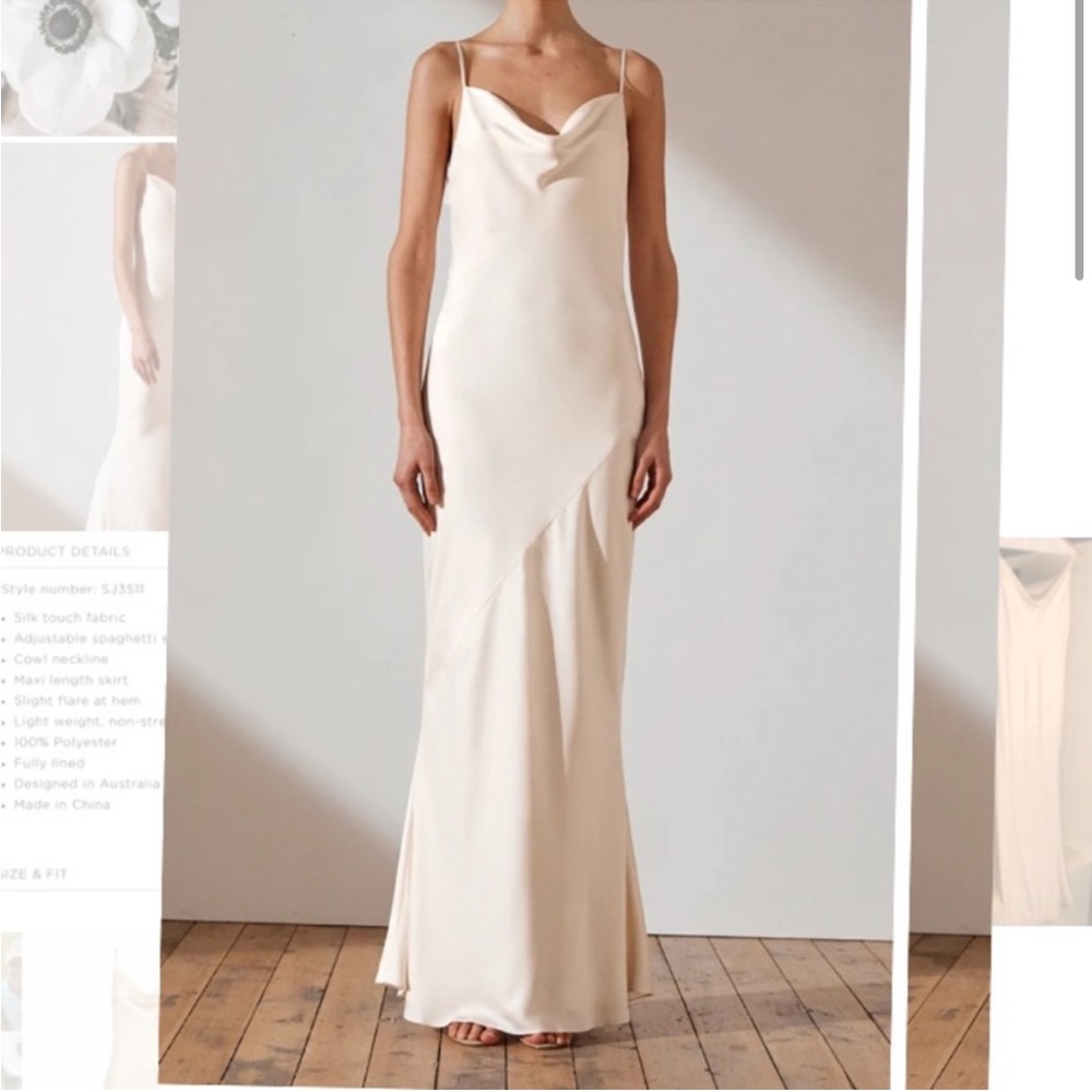 Shona Joy Cream Gown